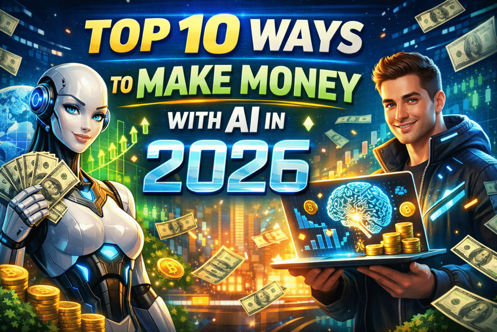 Top 10 Ways to Make Money with AI in 2026 (Complete Guide)