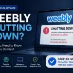 Weebly Is Shutting Down