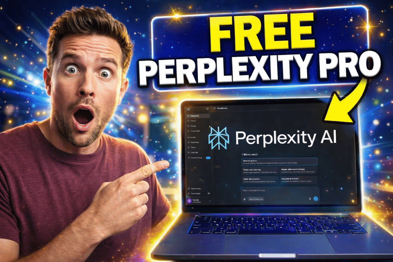 Free Perplexity AI Pro for 12 Months