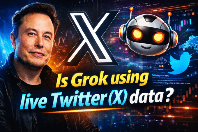 Is Grok using live Twitter (X) data?